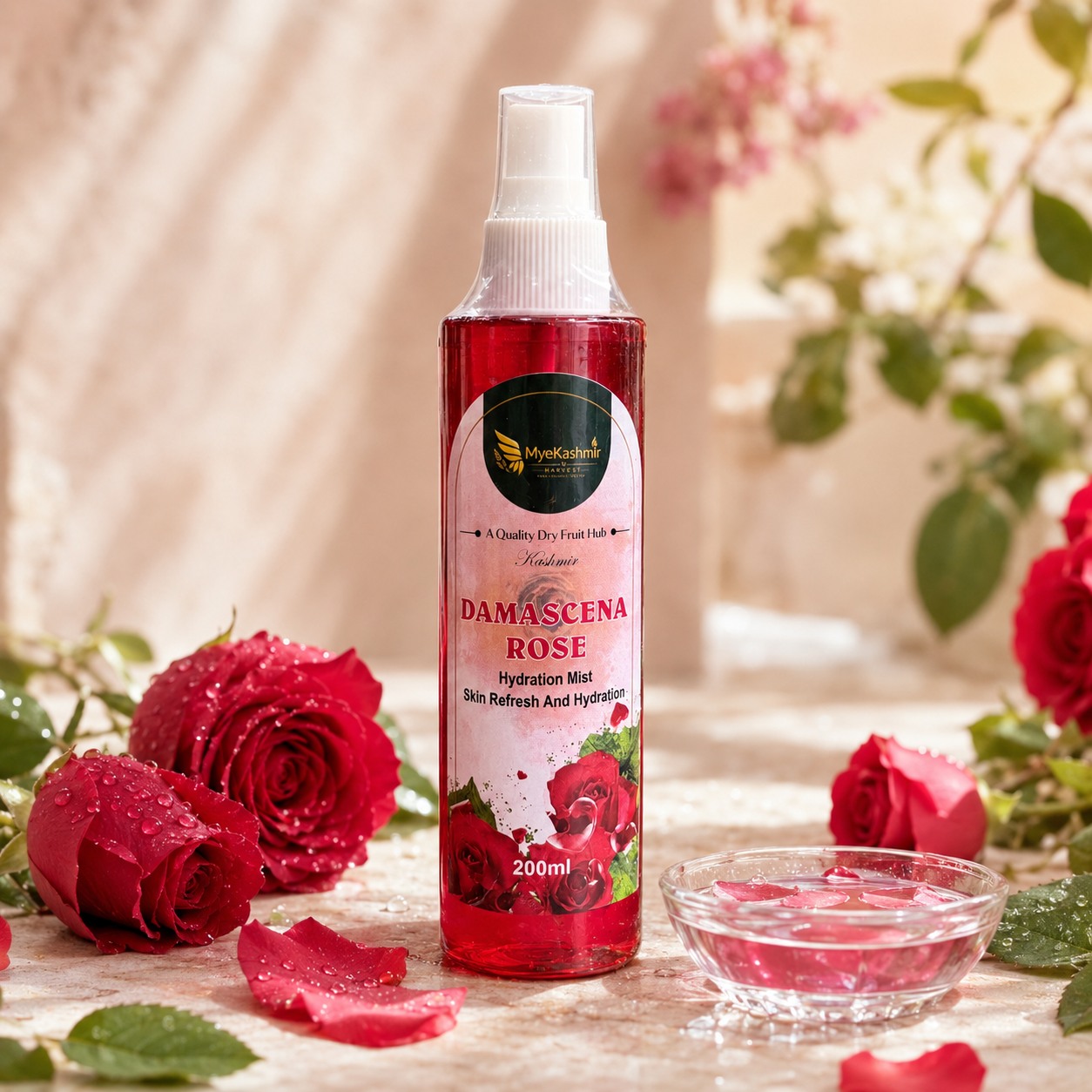 Damascena Rose Water Hydration Mist – 200ml