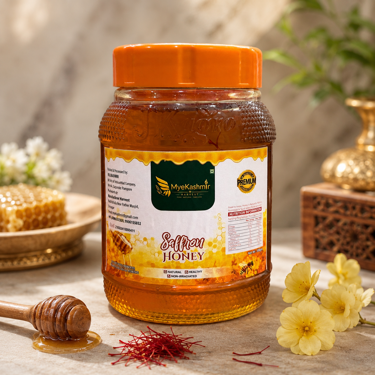 Saffron Honey – 500g